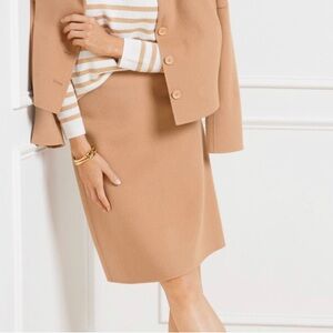 Women’s Vintage Talbots Pure Camel Hair Pencil Skirt